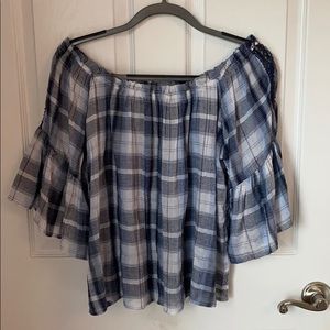Off the shoulder blouse